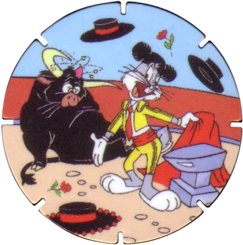 Tazos > Walkers > Looney Tunes 17 Bugs Bunny - Looney Tunes (500x500)