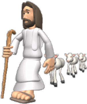 Jesus Christ - Christian Animation Gif (400x400)