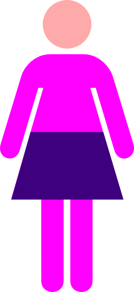 Women Symbol Clip Art - Panty Dropper Logo Sticker (270x589)
