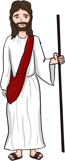Jesus Christian Valentine Clipart Valentine - Jesus Clipart Png (450x600)