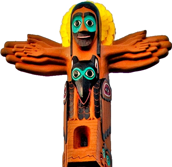 Resurrection - Christian Totem Pole (571x544)