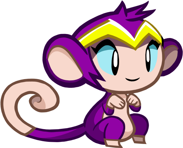 Like The Monkey She Is Small And Can Climb Surfaces, - Shantae Half Genie Hero Monkey (631x518)