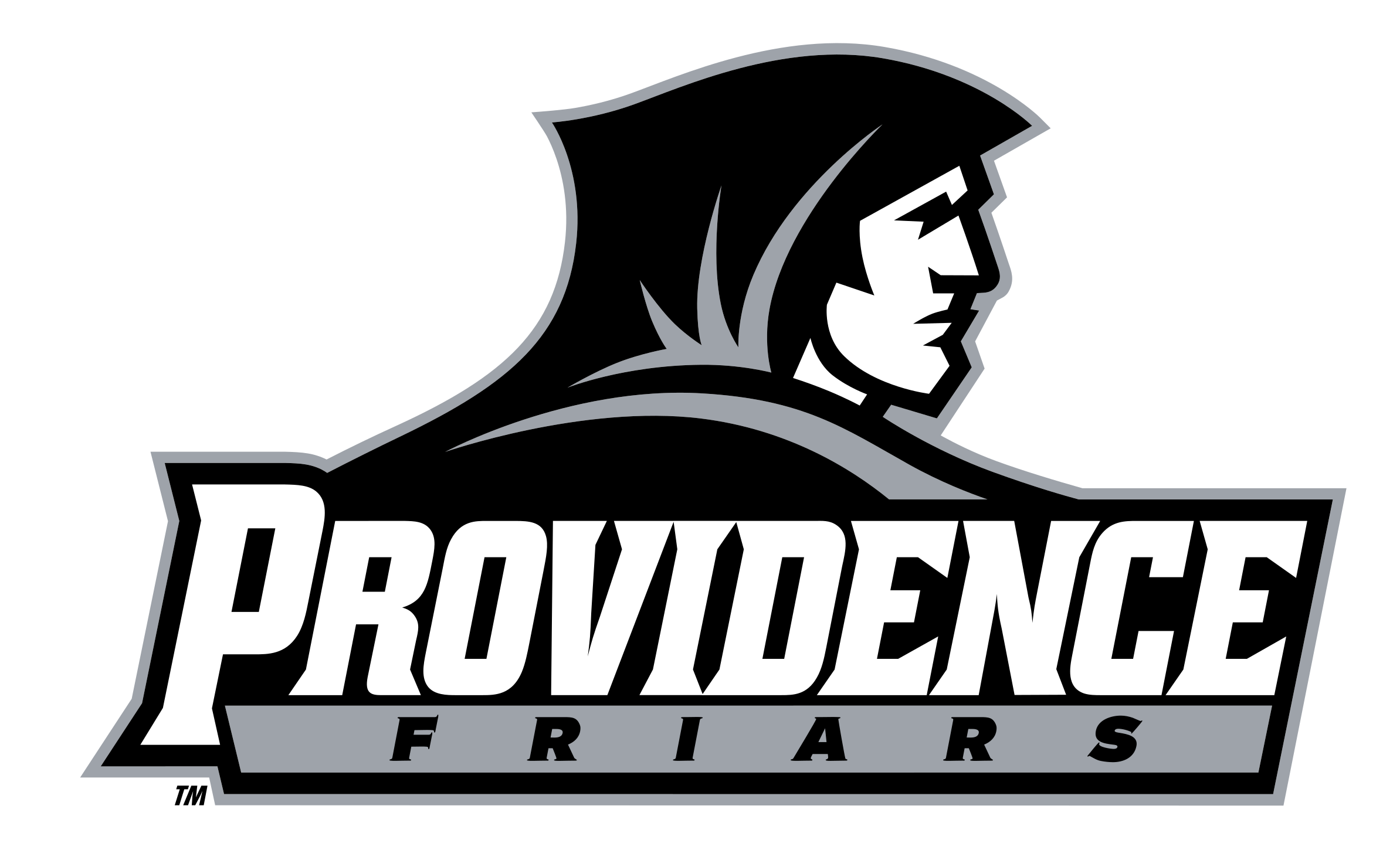 Providence College Friars Logo Black And White - Providence College Logo (2400x2369)