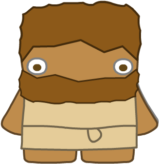 Stickerfolk Jesus Pupils C By Attackfarm - Cartoon (360x360)