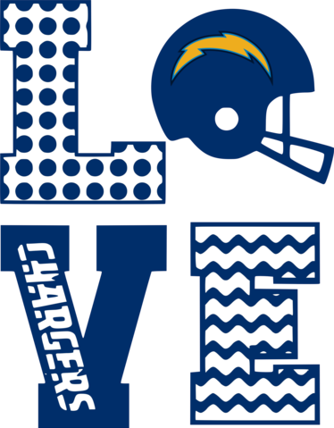Chargers Love - Svg Files Dallas Cowboys (374x479)