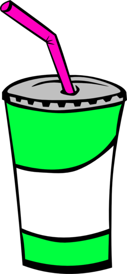 Fast Food Drinks Soda Fountain Clipart - Fountain Drink Clip Art (256x550)