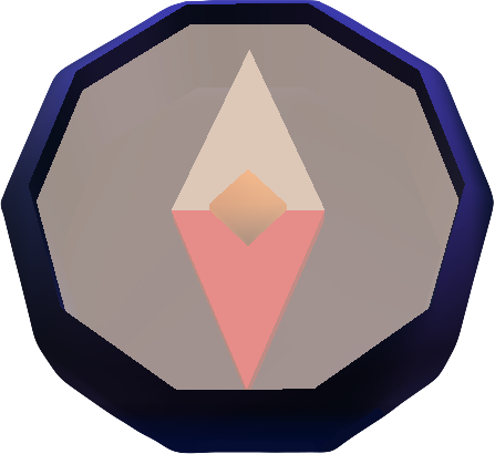 Compass - Ocarina Of Time Compass (447x410)