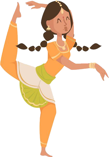 Bollywood Dance Royalty-free Clip Art - Bollywood Dance Royalty-free Clip Art (522x600)