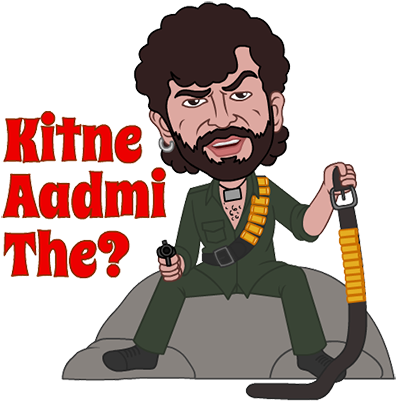 Bollywood Baatein Messages Sticker-1 - Bollywood (408x408)