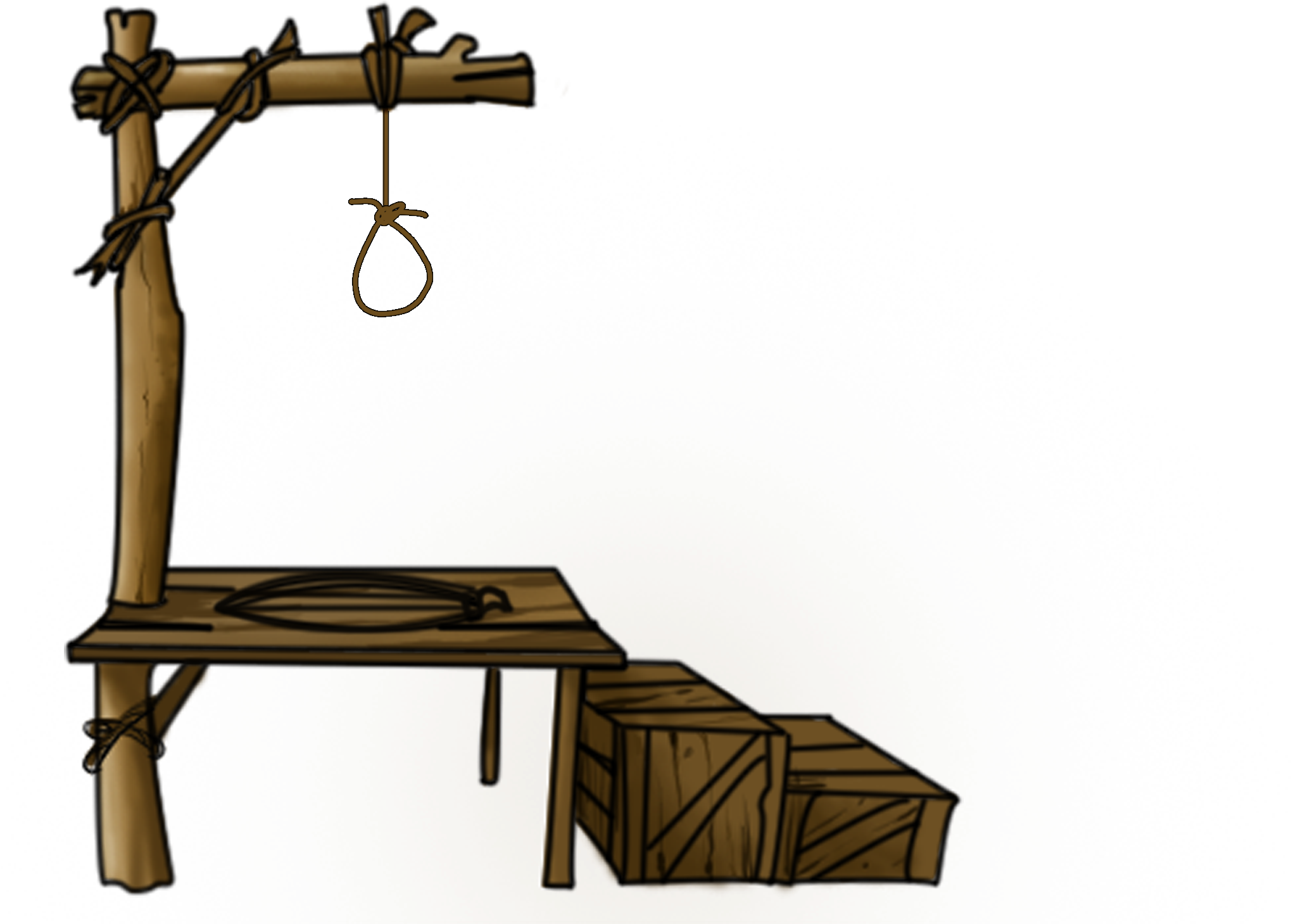 Hangman Cartoon Png (2225x1487)