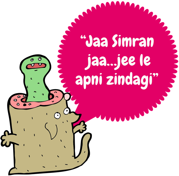 Bollywood Dialogues Messages Sticker-9 - Desperlesetdesbijoux Ohrringe Grau Satelliten (618x618)