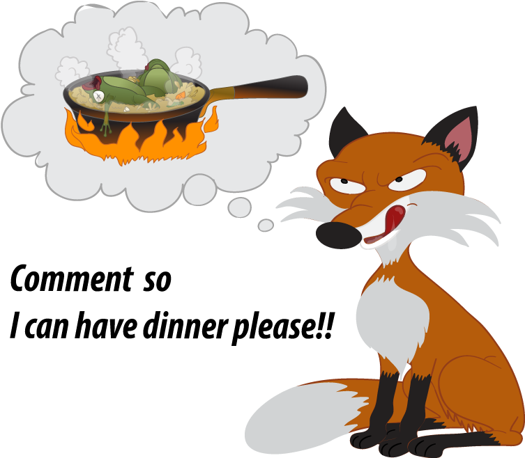 Roofing Contractor Explaining About Torch Down Rubber - Cartoon Fox Licking Lips (800x667)