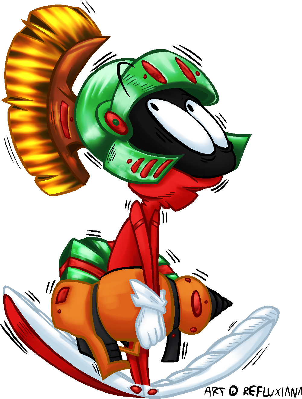 Marvin The Martian Cartoon Looney Tunes Tasmanian Devil - Marvin The Martian Cartoon Looney Tunes Tasmanian Devil (1497x1931)