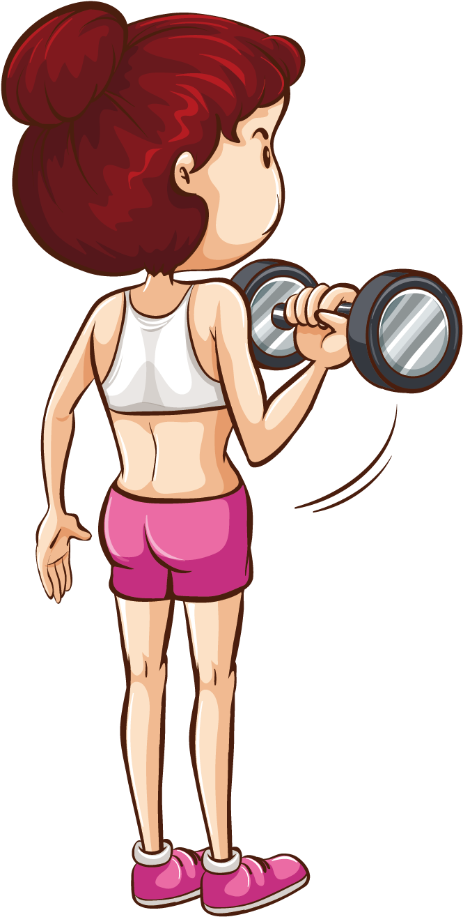 Weight Training Dumbbell Clip Art - Weight Training Dumbbell Clip Art (1500x1500)