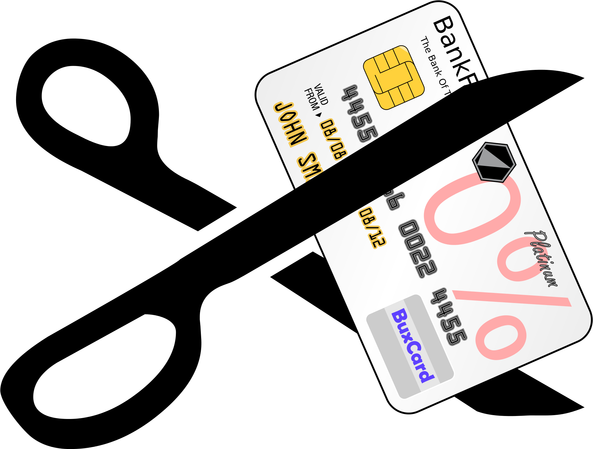Open - Credit Card Clip Art (2000x1509)