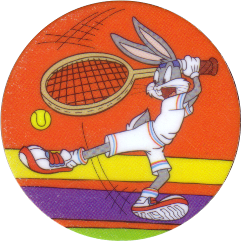 Tazos > Series 1 > 001 040 Looney Tunes 40 Bugs Bunny - Looney Tunes (500x500)