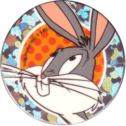 World Pog Federation > Looney Tunes 03 Bugs Bunny Iii - Looney Tunes Pogs (500x500)