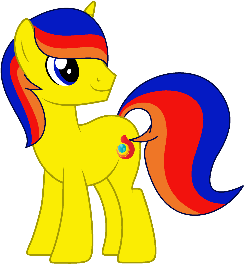 Torch Browser Pony By Duskstripe87 Torch Browser Pony - Mane (1024x1092)