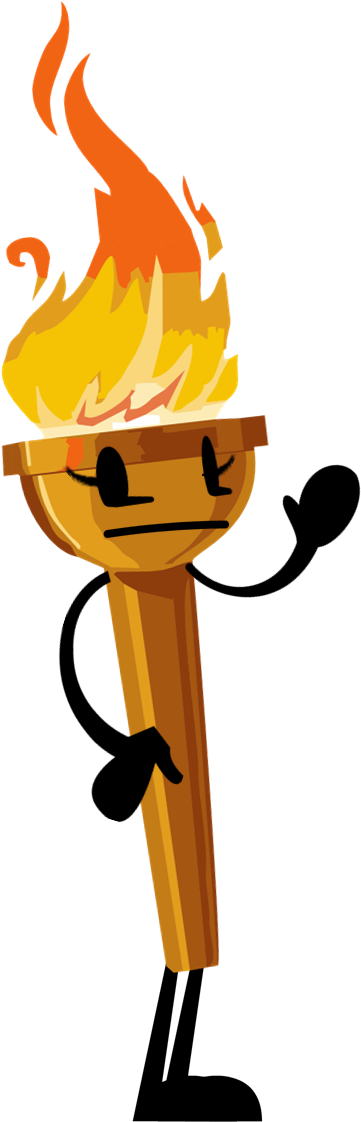 Torch - Olympic Torch Clip Art (520x1166)