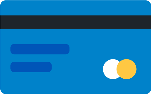 Credit Card Free Icon - Credit Card Flat Png (512x512)