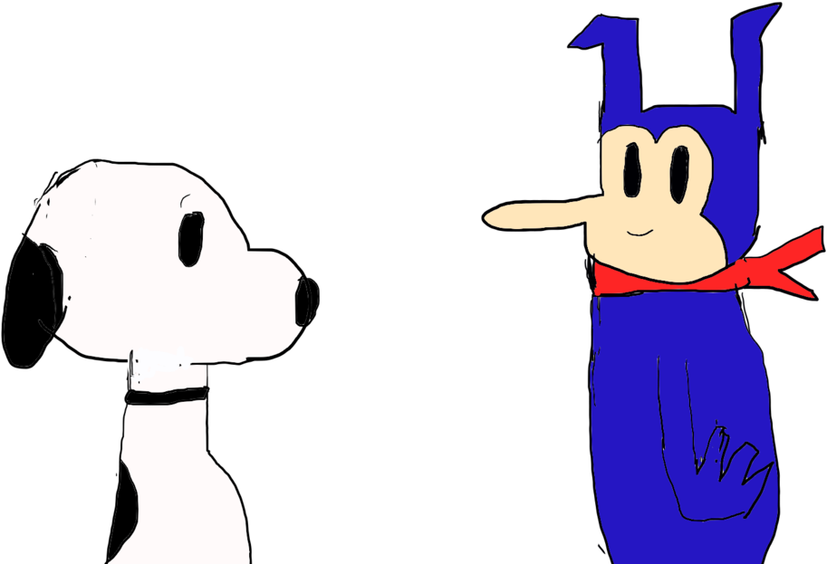 Snoopy Meets Krazy Kat By Electricstormfire86 - Cartoon (1024x768)