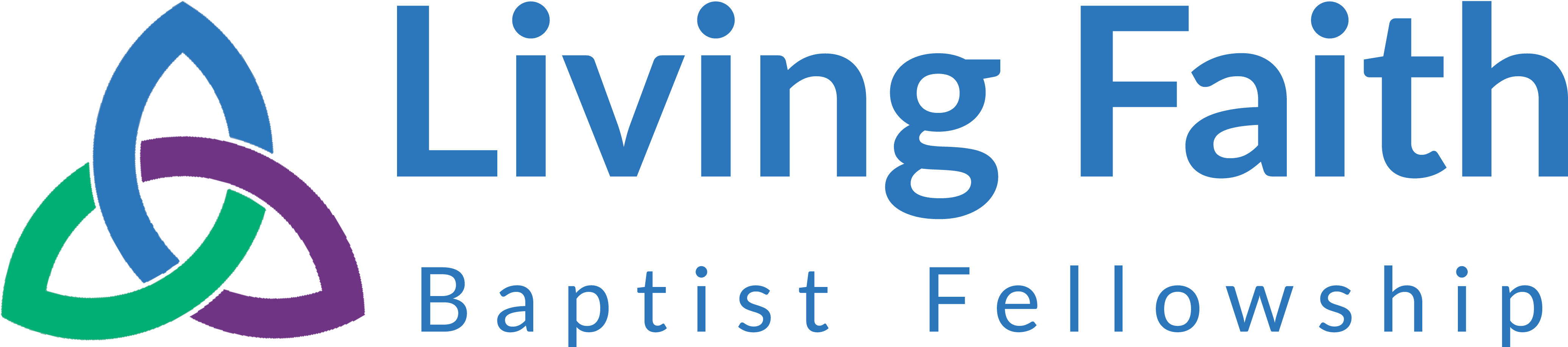 Living Faith Baptist Fellowship - Living Faith Baptist Fellowship Logo (4500x1200)