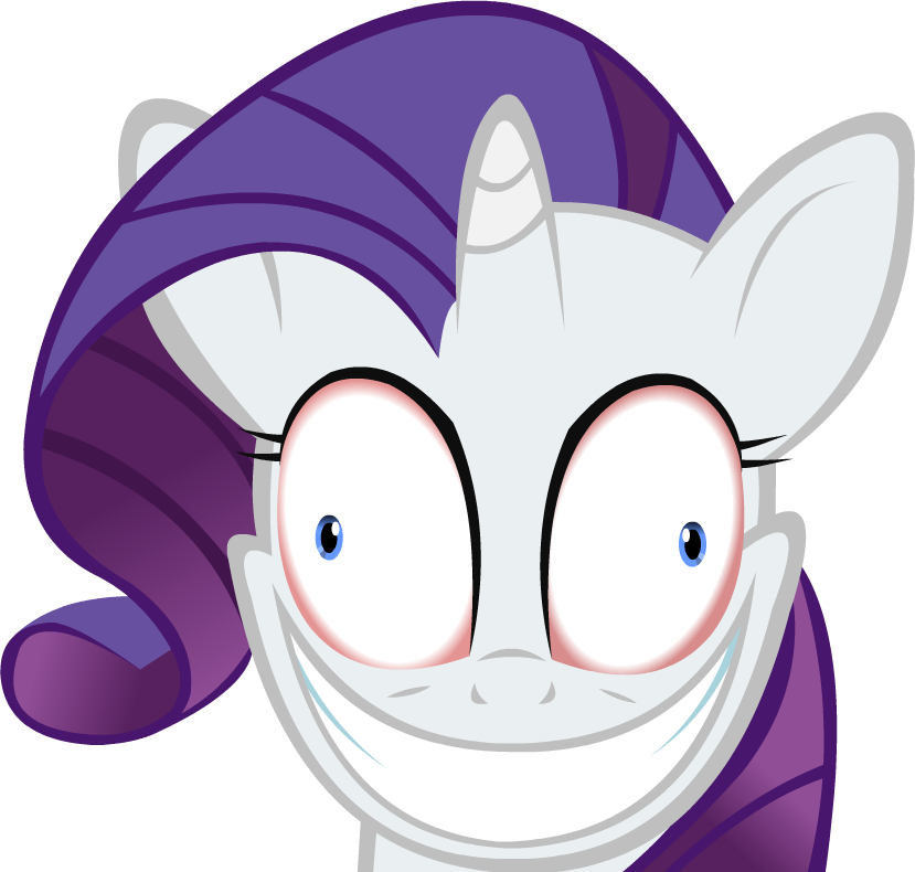 Kingdavidlee, Bloodshot Eyes, Faic, Insanity, Rarisnap, - Mlp Rarity Insanity (829x790)