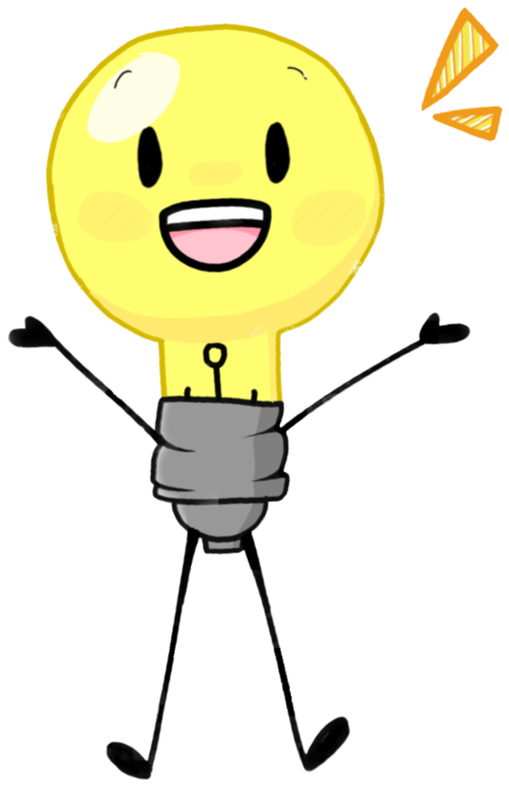 Happy Lightbulb :) (inanimate Insanity) By Thatonegalwhoisweird - Lightbulb Inanimate Insanity (894x894)