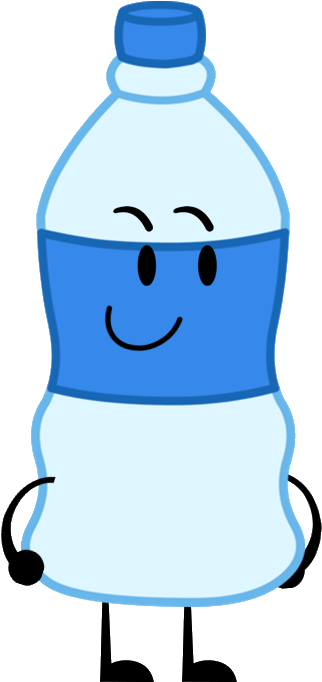 Insanity Battle Rebooted - Clipart Water Bottle Plastic (341x681)