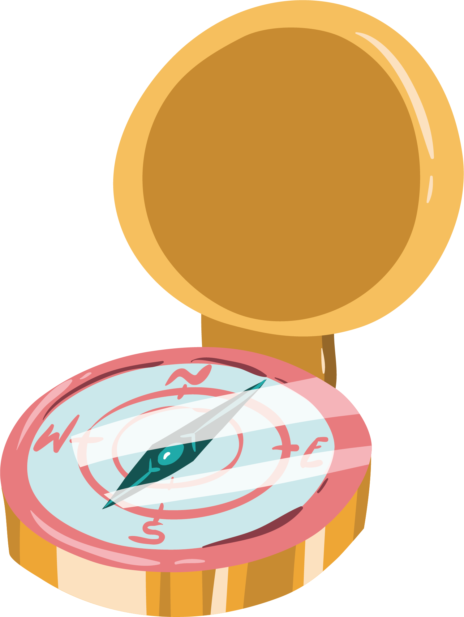 Euclidean Vector Compass Illustration - Euclidean Vector Compass Illustration (1500x1996)