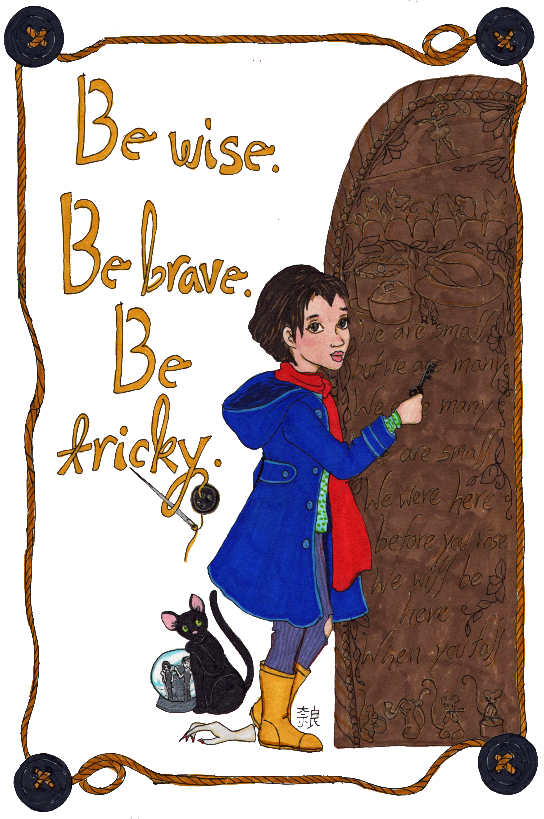 See, At The Beginning Of The Book, Neil Gaiman Uses - Child (2368x3511)