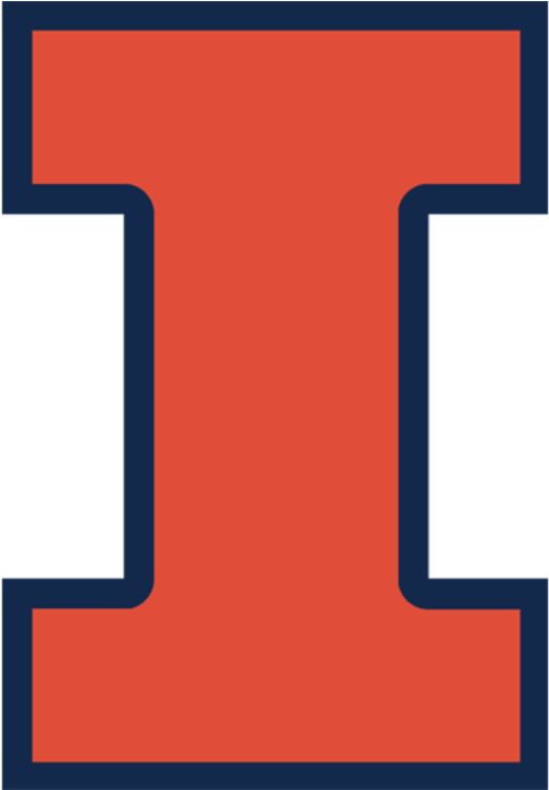 Fighting Illini - Illinois College Basketball Logo (720x720)