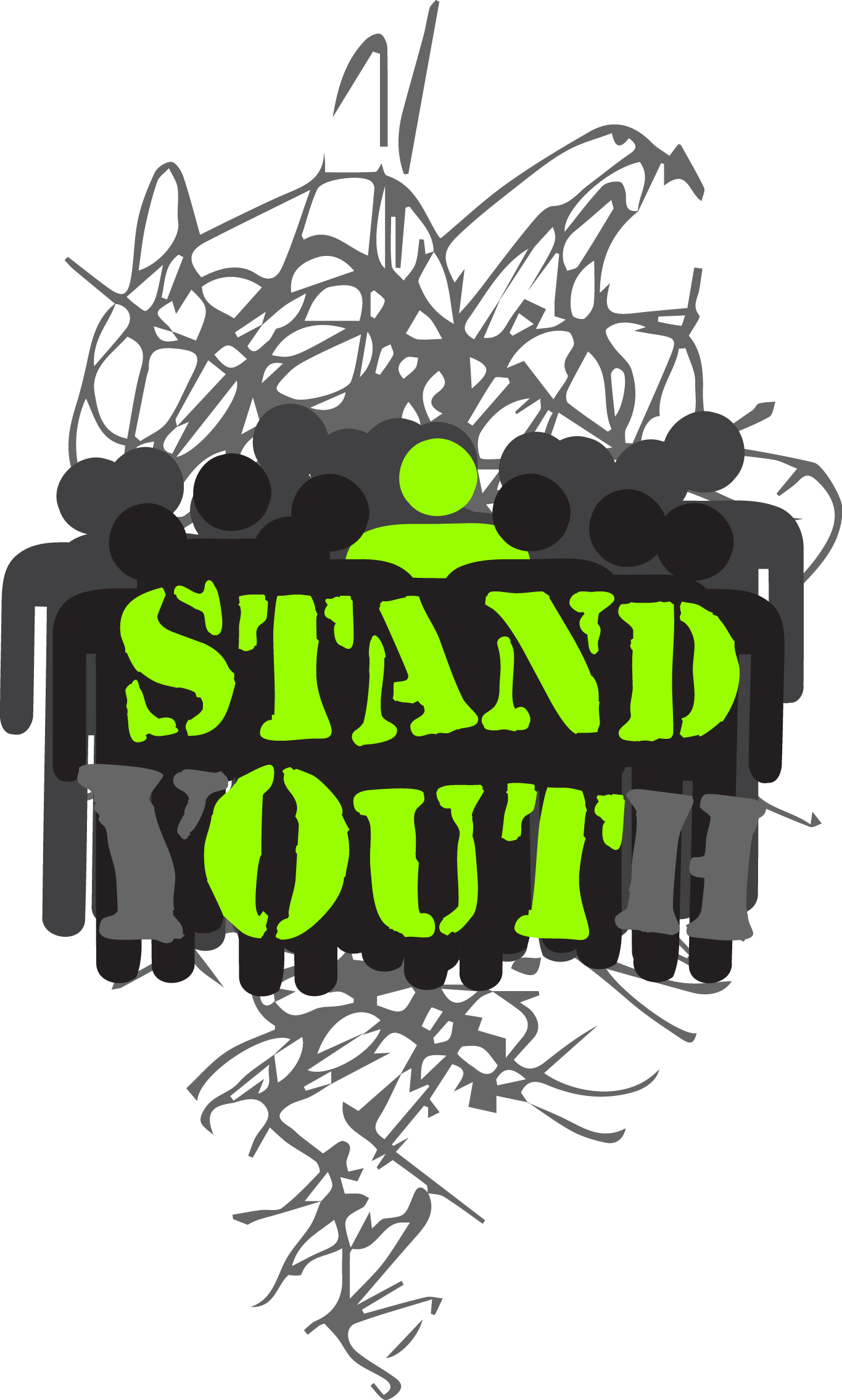 Stand Out Youth - Stand Out Clipart Transparent (1365x2270)