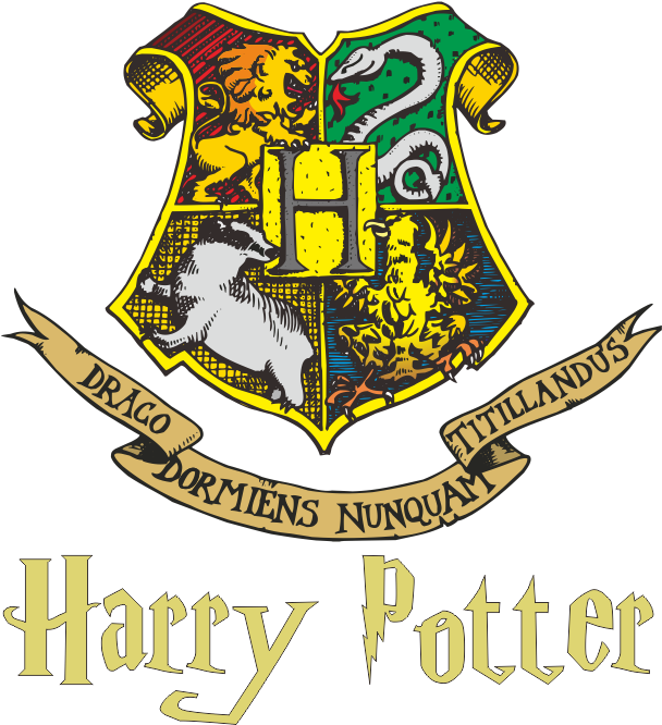 Logo Hogwarts Harry Potter Vector - Hogwarts School Of Witchcraft And Wizardry (683x963)