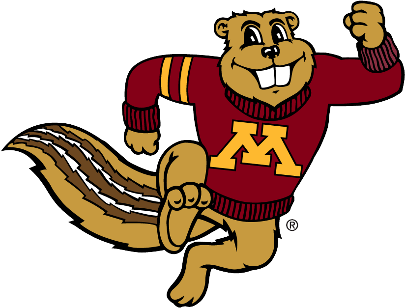 Null - Minnesota Golden Gophers Mascot (858x662)