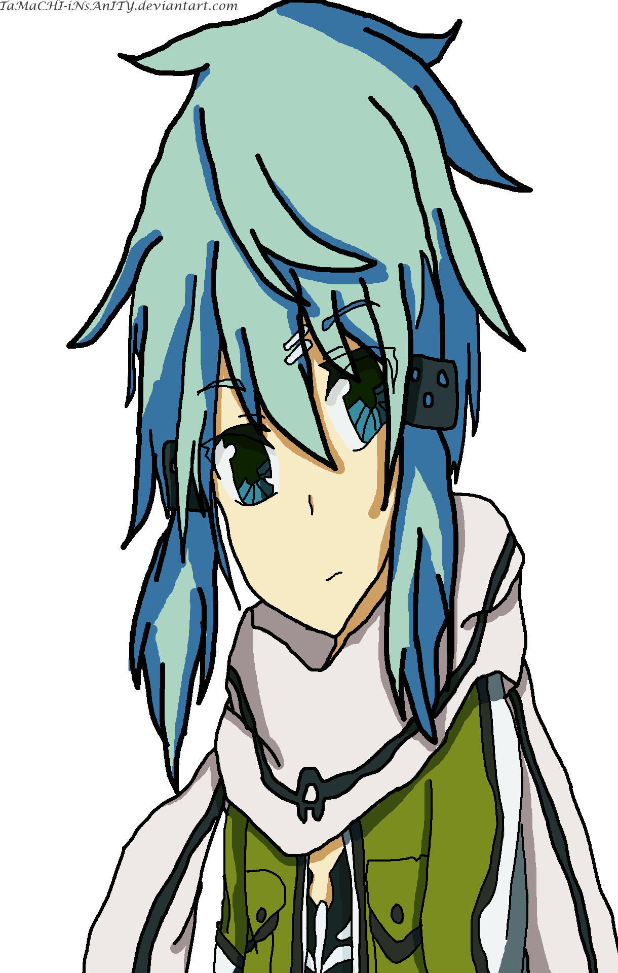 Sword Art Online Ii Sinon By Tamachee-insanity - Sinon (1220x1920)