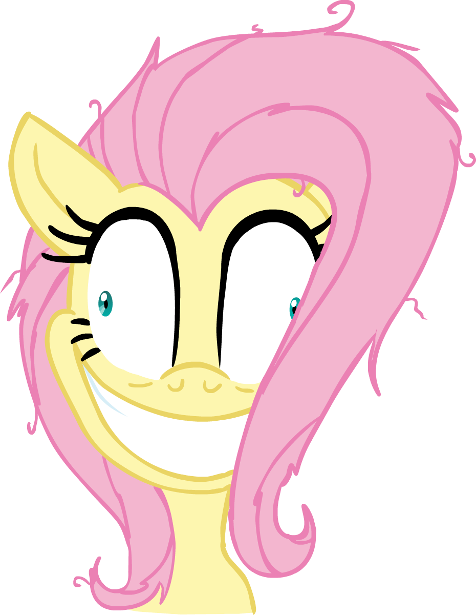 Colossalstinker, Fluttershy, Insanity, Psycho, Safe, - Mlp Fluttershy Insanity (930x1200)