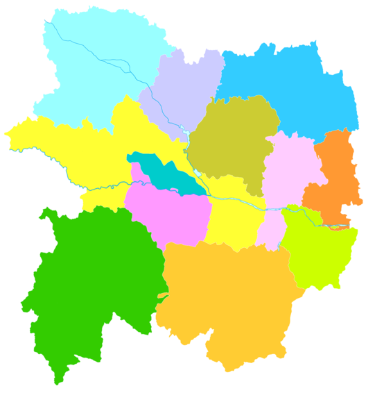 Administrative Divisions[edit] - Baoji (528x566)