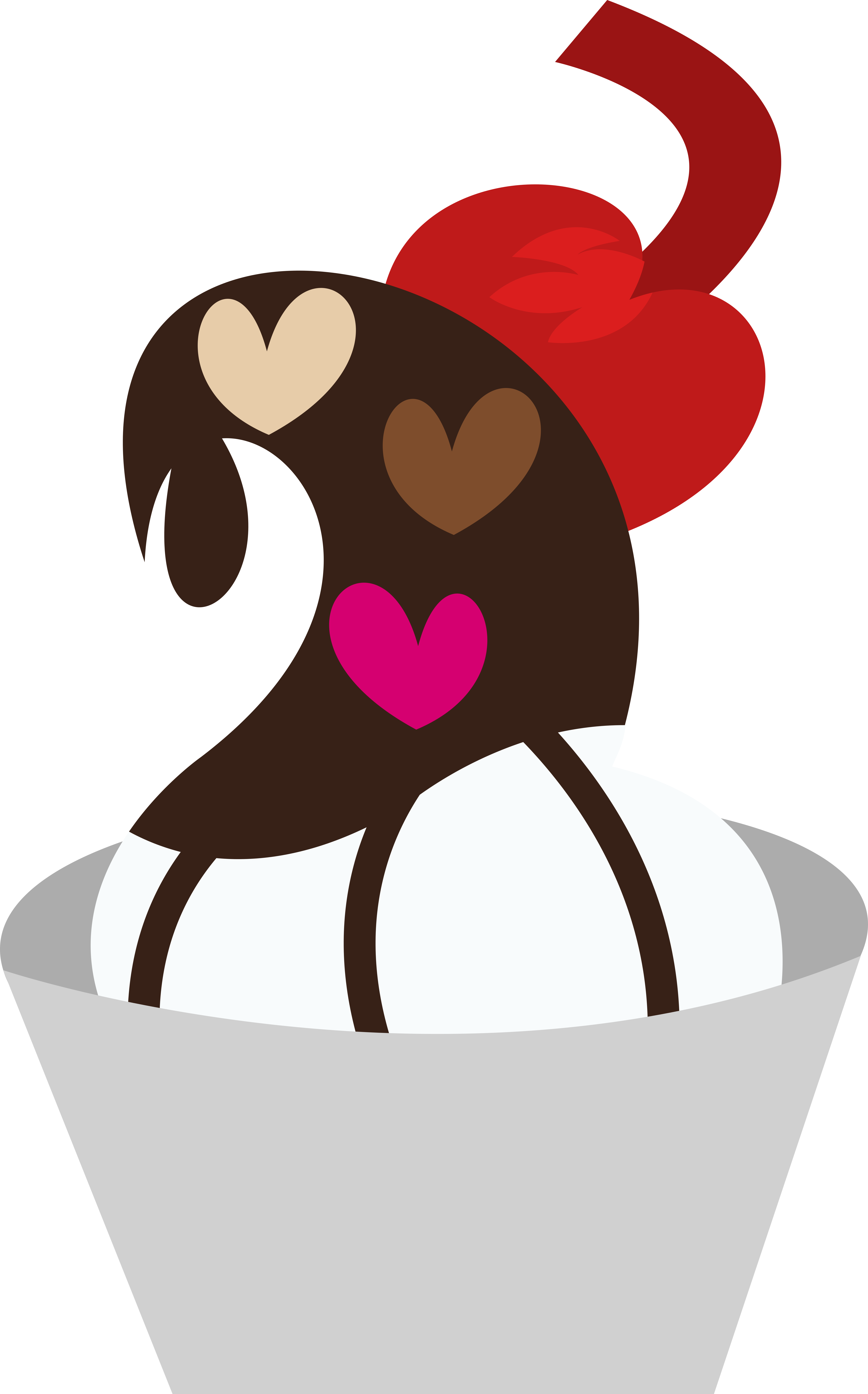 Sundae Heart's Cutie-mark By Xhalesx - Sundae Heart's Cutie-mark By Xhalesx (5724x9190)