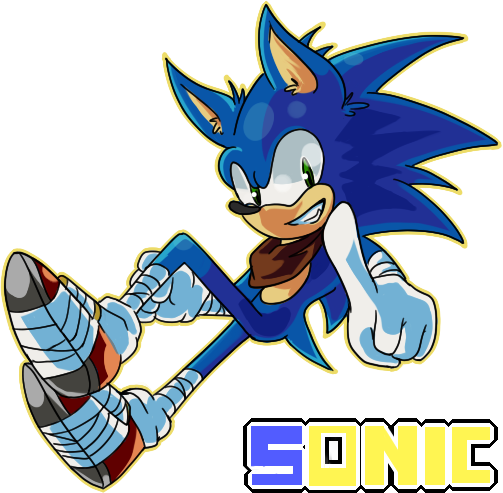 Sonic Boom Fanart Transparent (503x493)