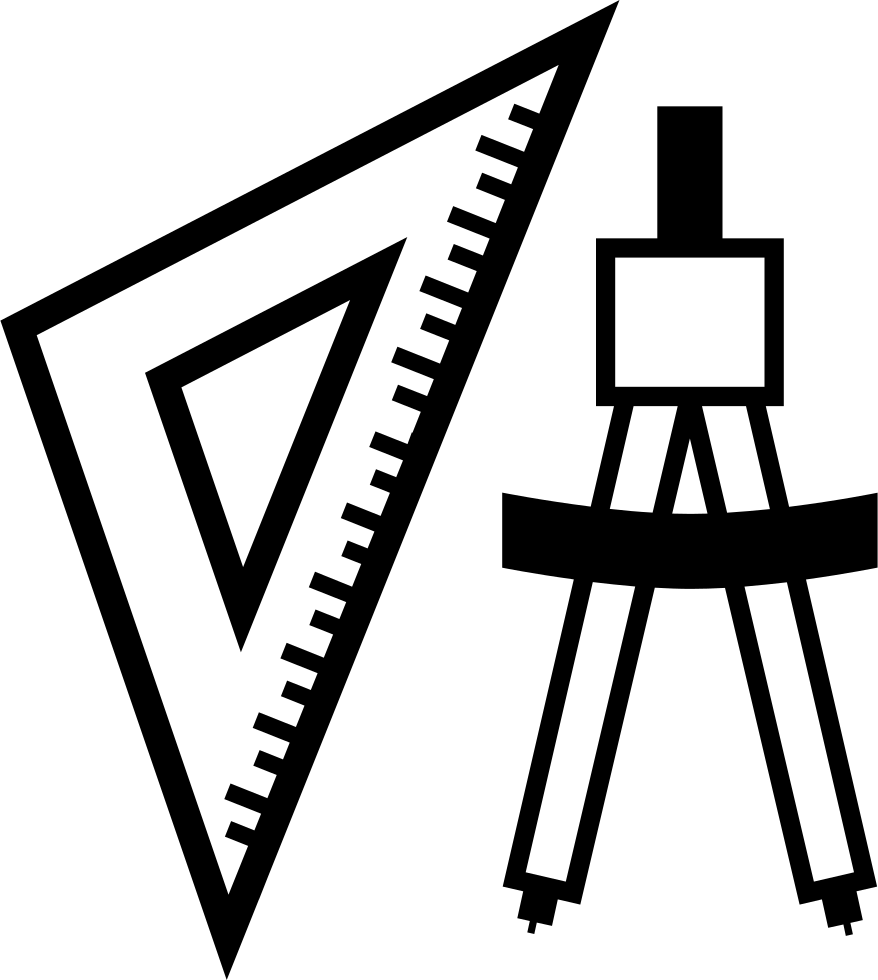 Png File Svg - Triangle Ruler Png (878x980)