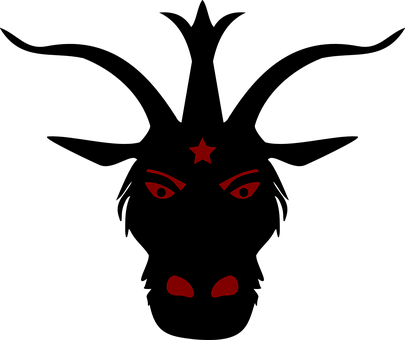 Minion Devil Head Lucifer Satan Demon Hell - Satanás Png (405x340)