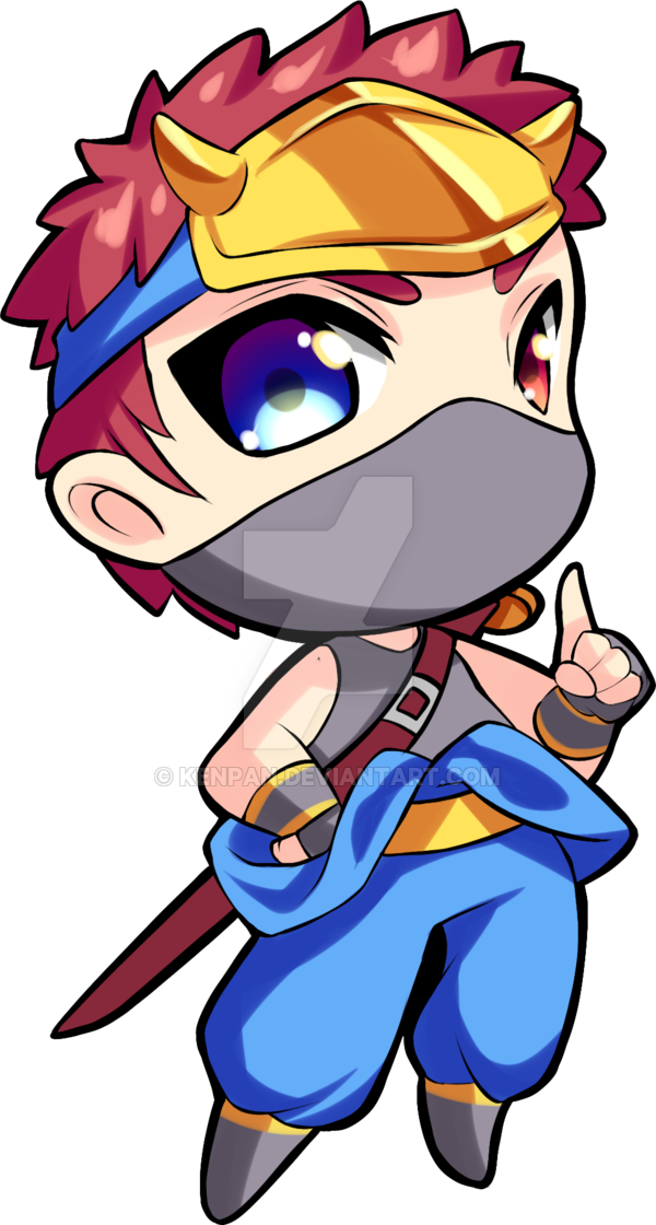 Caro Ninja 2 By Kenpan - Cartoon (600x1120)