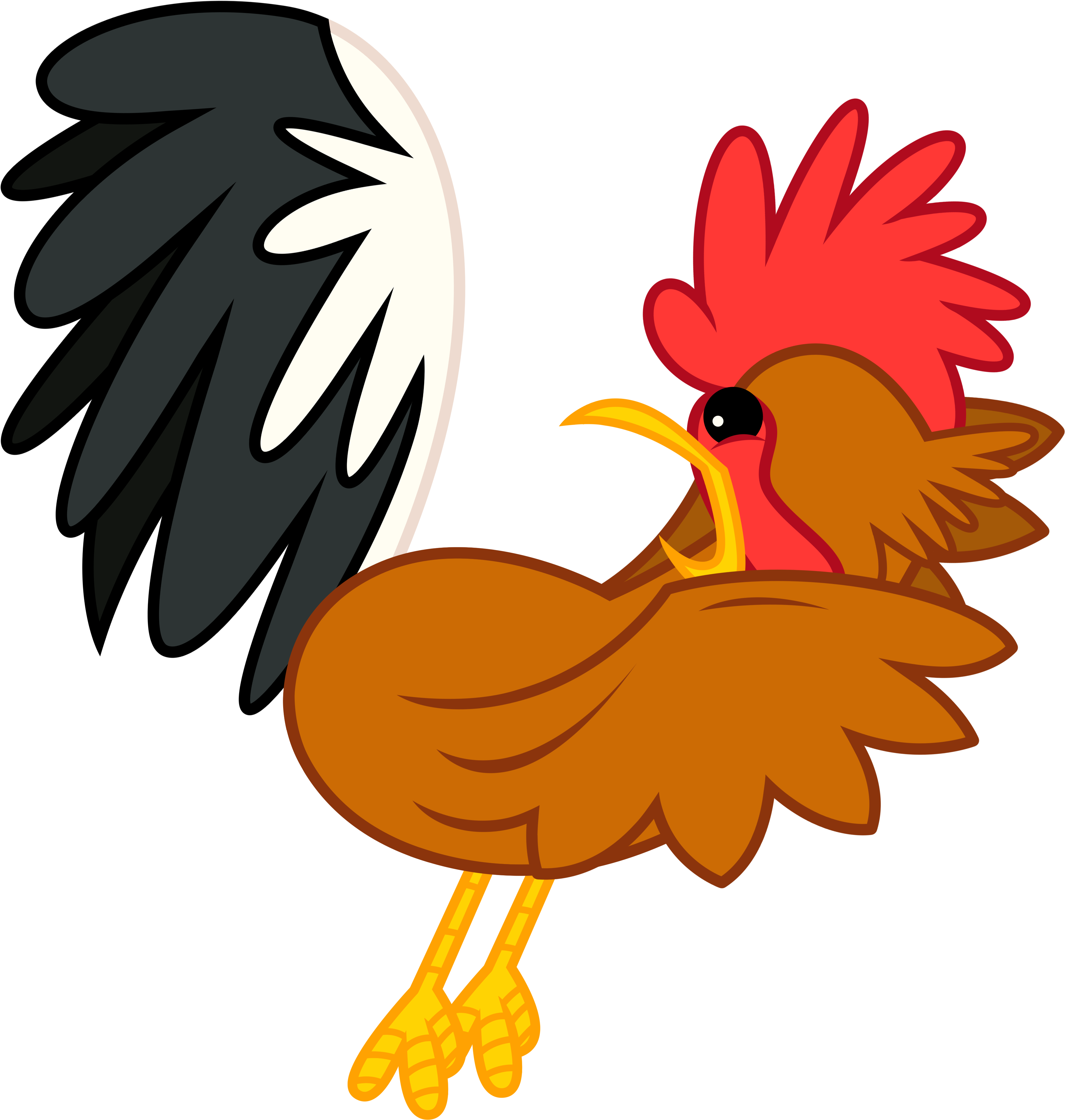 Rooster 3 By Estories - Vector Marketing (4008x3979)