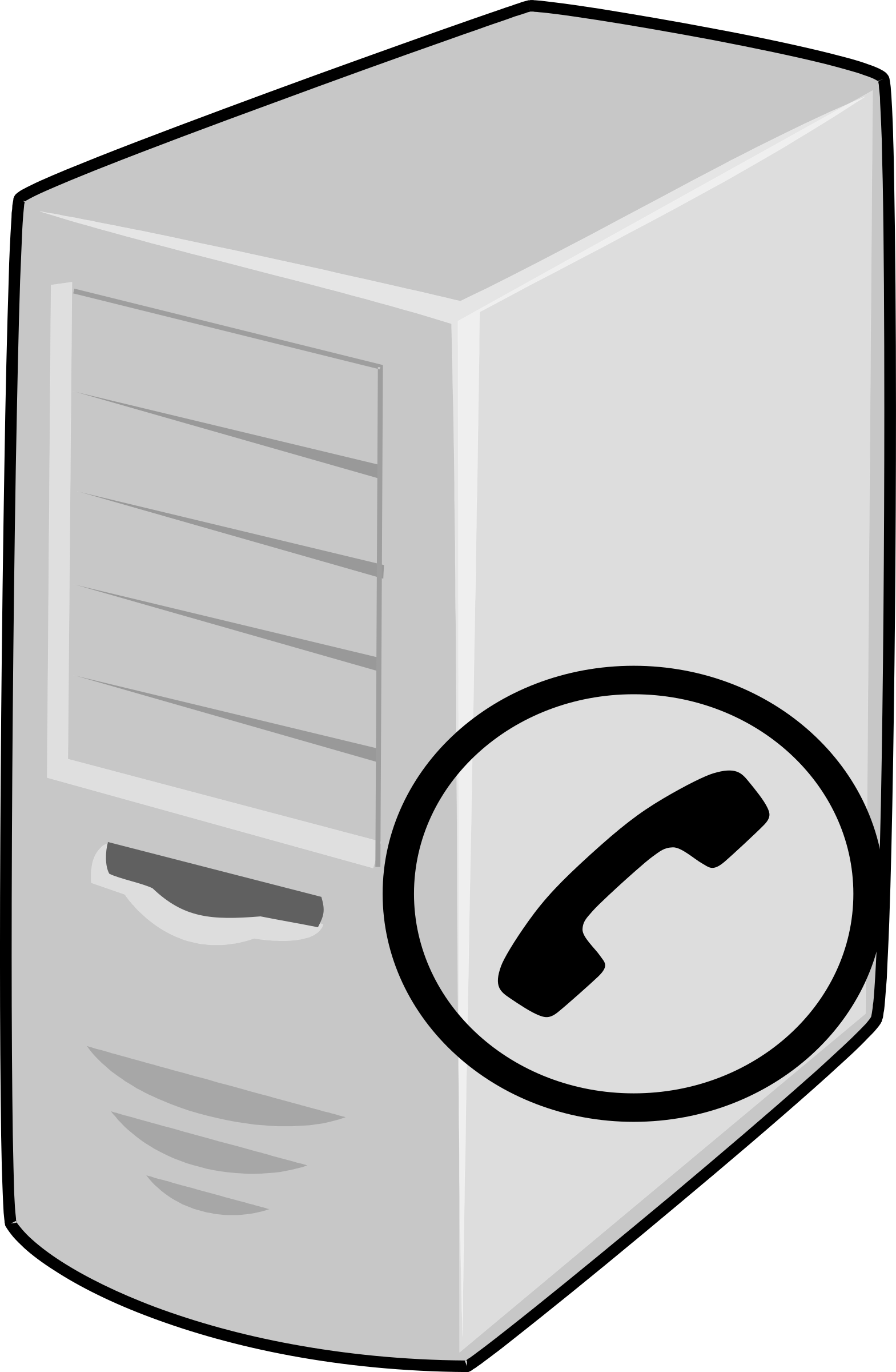 Elegant Server Clip Art Medium Size - Linux Server Icon Png (1569x2400)