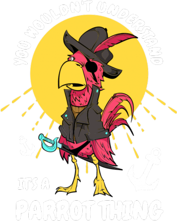 It's A Parrot Thing - Cartoon (360x460)