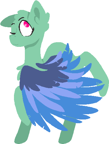 Kureo95 463 104 Mlp Lineless Base - Mlp Lineless Base (385x535)
