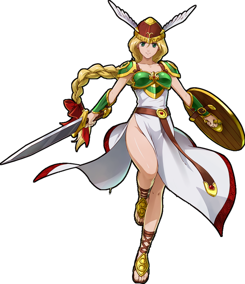 Valkyrie Project X Zone (831x962)