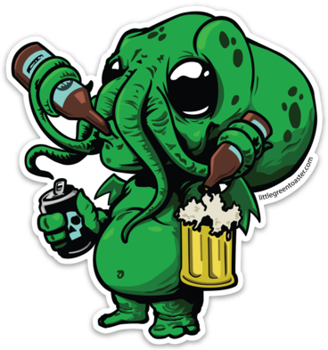 Image Result For Cthulhu Beer - Beer Monster (368x393)