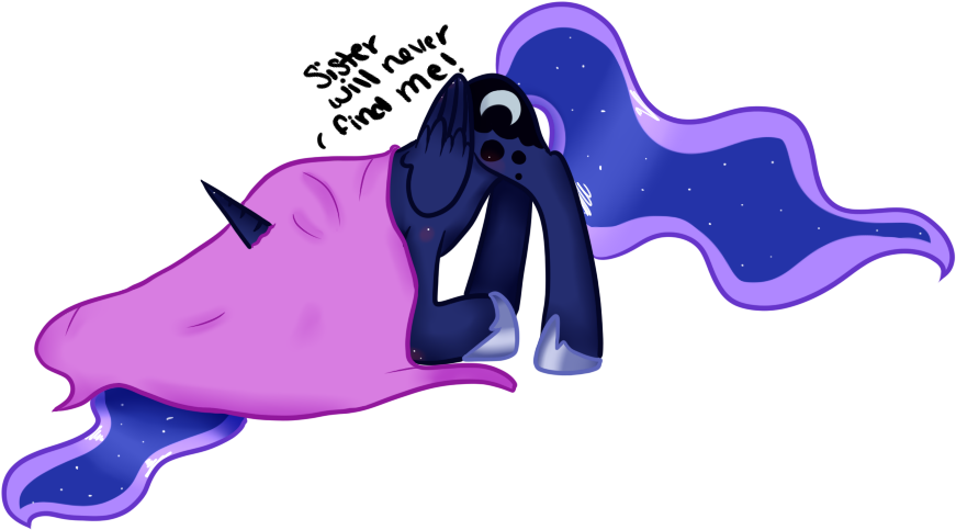 Lostpegasister, Blanket, Dead Source, Hiding, Princess - Illustration (908x509)
